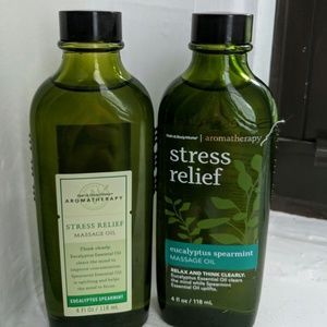 Aromatherapy Stress Relief Massage Oil